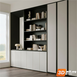 Bookcase Skp Files